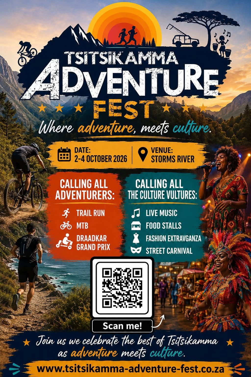 Tsitsikamma Adventure Fest Market and Entertainment poster